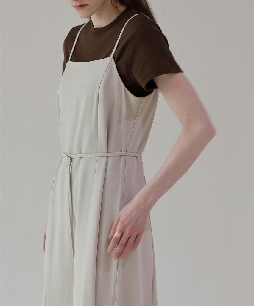 Keullaepeu Summer Wool Long Dress_Beige