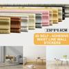 1pcs Trim 3D Tiles DIY Sticker Skirting Sticker Border