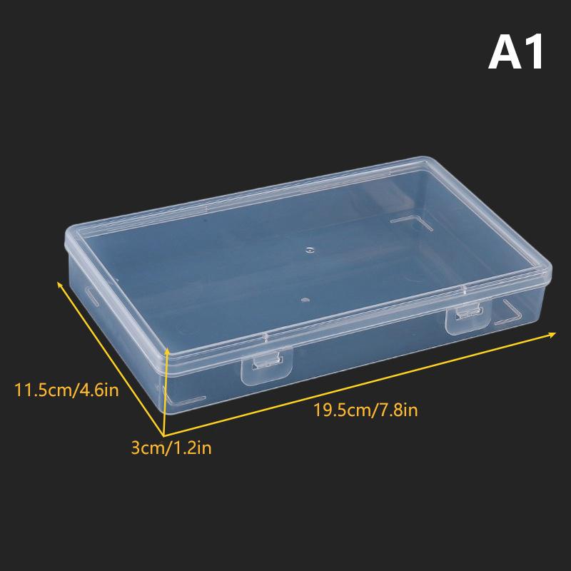 

1 шт., коробка для хранения украшений для дизайна ногтей, кейс со стразами, драгоценными камнями, бисерами, пластиковый контейнер, аксессуары для ногтей, пустой контейнер для маникюра своими руками A1