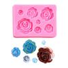 Flower Bloom 3D Cake Mold Silicone Baking Tool New Fondant Soap Mold  Cupcake Candy Chocolate Jelly
