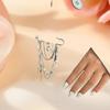 Women Fashion Tassel Brooch Pins Coat Waist Buckle Trouser Leg Decor Button Clasps Jewelry