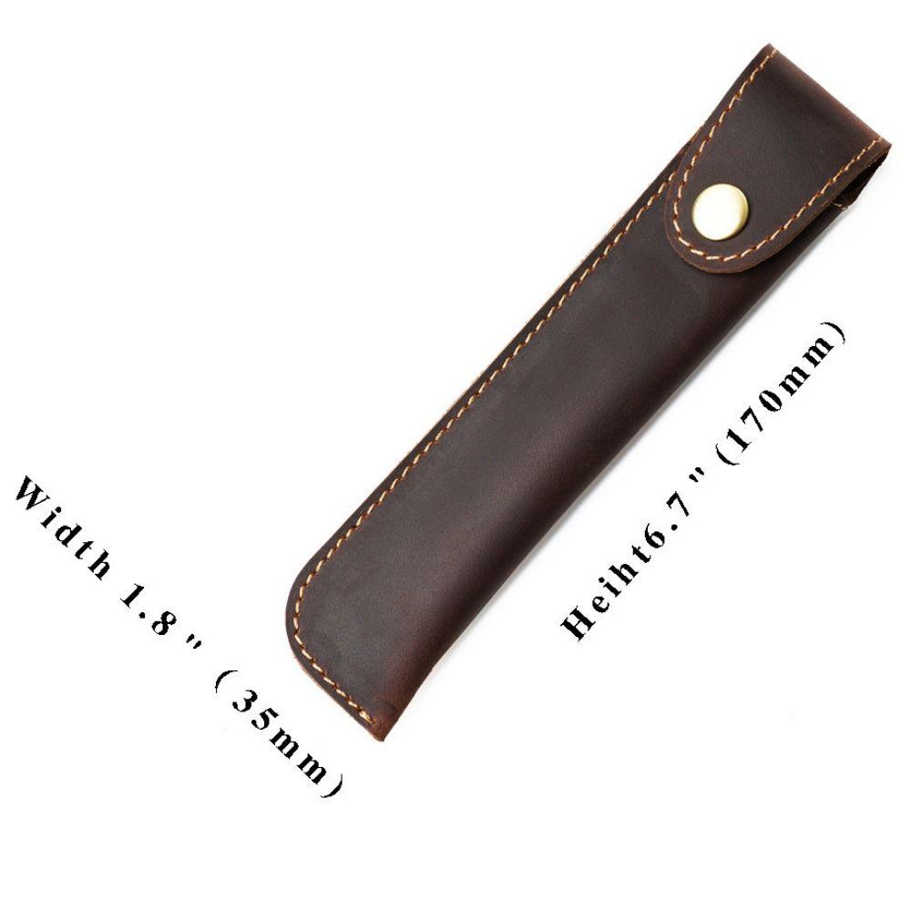 Pen Cover Fountain Pen Case Handmade Pen Sleeve Creative Cowhide Pen Bag  Pencil Bag