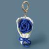 Crocheted Bouquet Handheld Flower Design Chic Bag Pendant Handmade Multiple Colors Gift Accessories 6 Colors