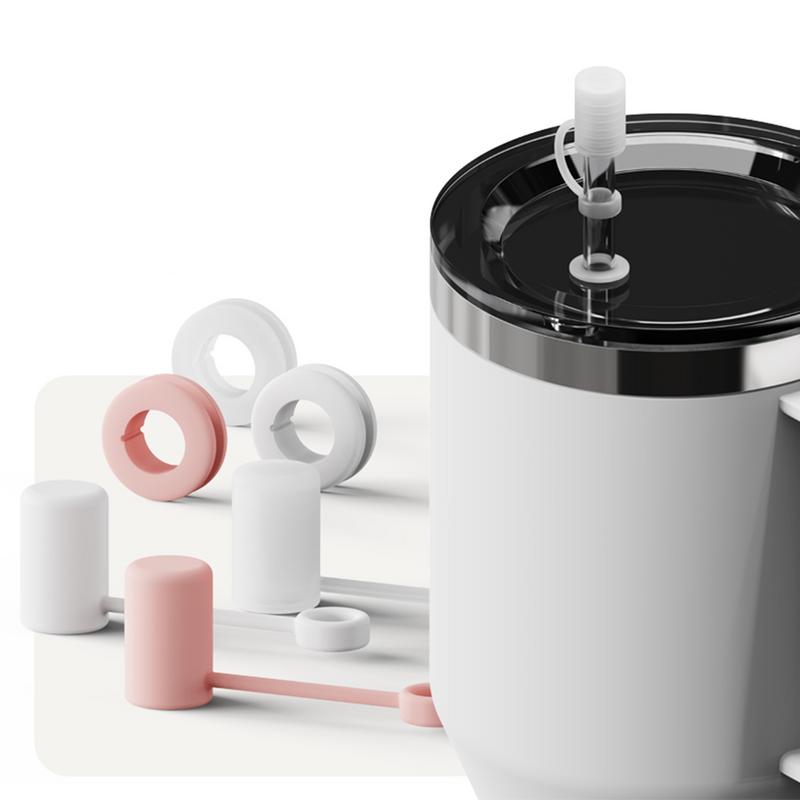 Leak Stopper For Water Bottle Water Cup Leak Silicone Cover Stopper Mug Tumbler Leak Cover Water Bottle Anti-Spill Plug For