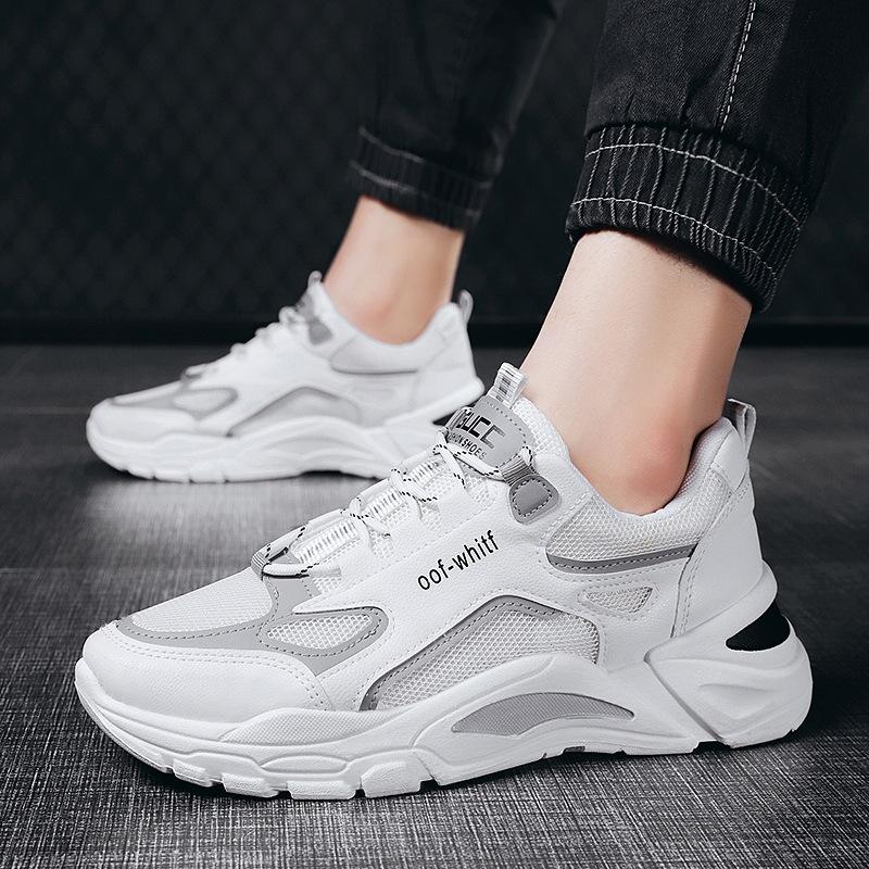 221 Four Seasons ins Port Tide Shoes Daddy Shoes Leather Sneakers 39