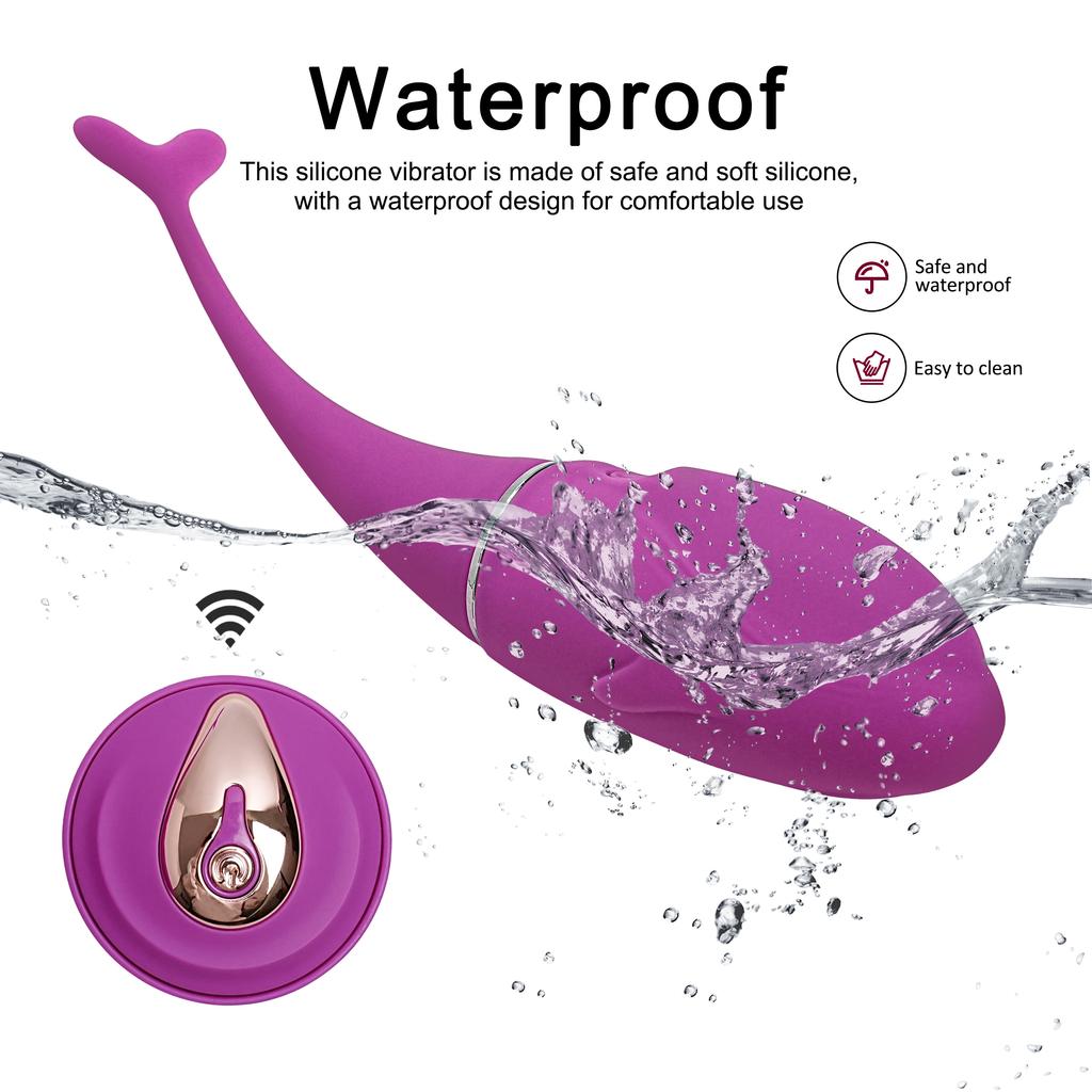 Silicone Bullet Egg Vibrators Wireless Remote Control Wearable Balls Vibrator G Spot Clitoris Massager Adult Sex Toy for Women