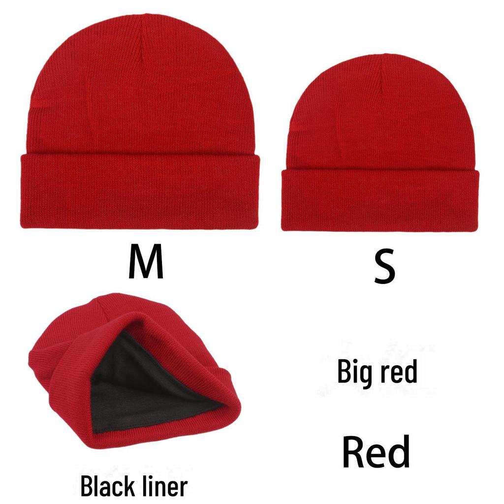 Autumn and Winter Knitted Parent-Child Woolen Hat for Children and Adults