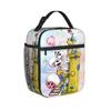 Borsa Termica per Pranzo D-Diddles Riutilizzabile, Contenitore per Pasti Borsa Tote ad Alta Capacità Pranzo Borse per Cibo College Viaggio