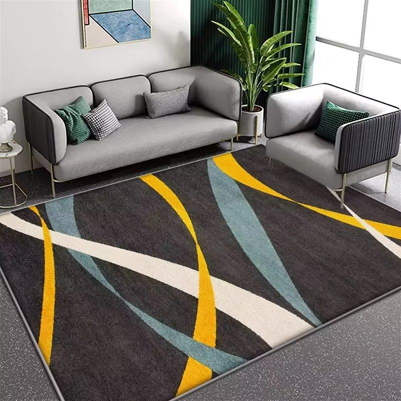 Plant Flower Carpet Living Room Coffee Table Mat Household Bedroom Bedside Carpet Bathroom Soft Foot Pad