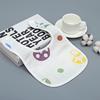 Pure Cotton 360° Baby Saliva Bib - Six-Layer Petal Design