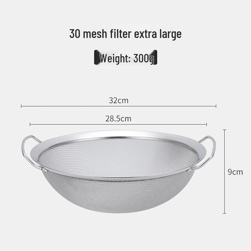 Wutuo 304 Stainless Steel Multi-function Kitchen Strainer