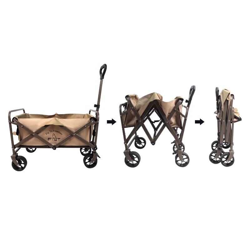 Feitule Double Brake Camping Cart