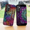 Indisches Muster Mandala Handyhülle Für S23 Samsung S24 S25 Ultra S22 S20 Fe S21 Plus A54 A34 A53 A16 Glasabdeckung