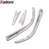 Front Fog Light Lamp Eyebrow Cover Trim For Mazda 3 Axela 2017 2018 Chrome Car Head Foglight Foglamp Eyelid Strip Accessories