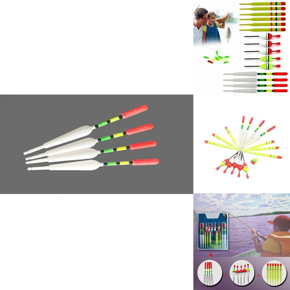 Anmuka 15-card Set Vertical Floats Fishing Bobber Kit