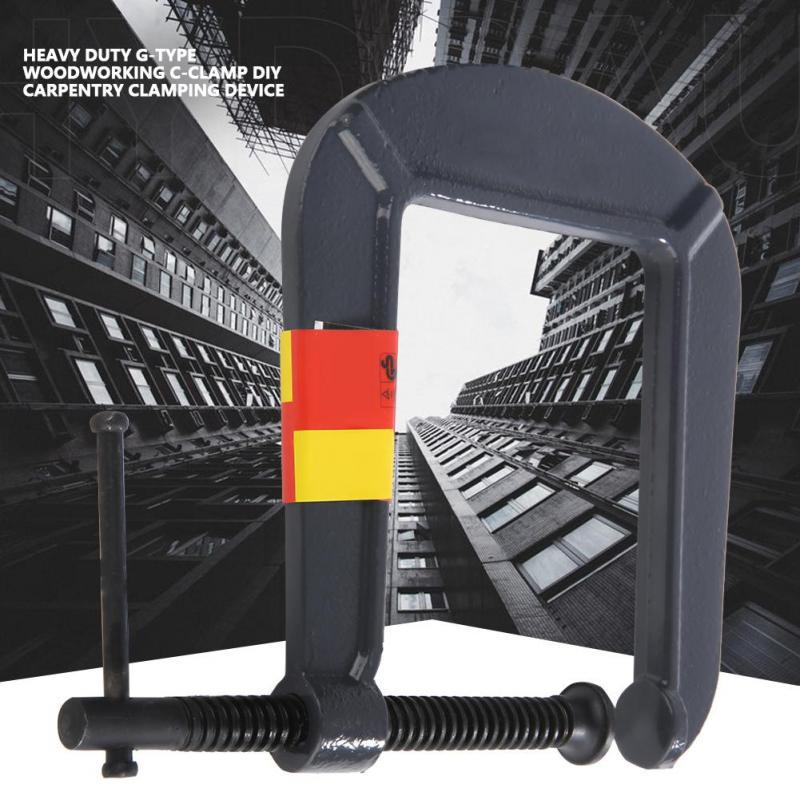 Heavy Duty G Type Woodworking C Clamp Diy Carpentry Clamping Device Buy At A Low Prices On Joom E Commerce Platform