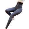 Damen High-Waist Yoga-Hose Leggings Atmungsaktiv Schlankmachend Passform Sportlich Elastisch Damen