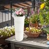Flower Holder Entrance Metal Flower Stand Decorative Flower Bucket Reusable Walking Stick Flower Storage Rack