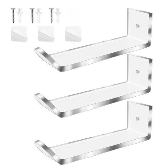 

3 шт. подставки для бейсбольных кепок, прозрачная клейкая лента, настенная вешалка для шляп, противоскользящая стойка для шляп, органайзер для хранения дверей шкафа 3pcs