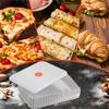 B97A-Bread Fermentation Storage Boxes, Stackable Pizza Dough Container W/Lid, Pizza Dough Proofing Box, Dough Rising Box