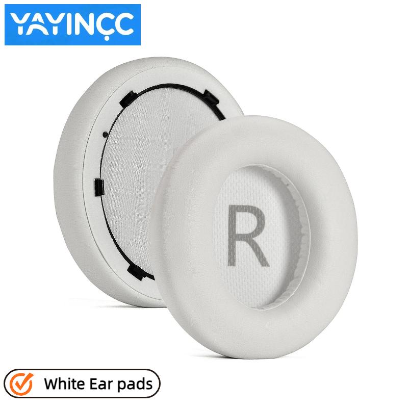 Replacement Head beam cushion /protein leather/Mesh /Ice gel For Anker Space Q45 Gaming Headset Earmuffs repair parts