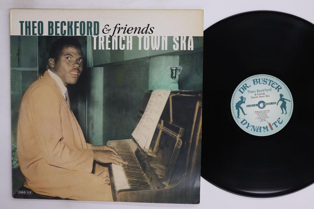 LP Record THEOPHILUS BECKFORD Trench Town Ska DBD113 Dr. Buster Dyna 1999 Netherland Reggae Ska Dub Used