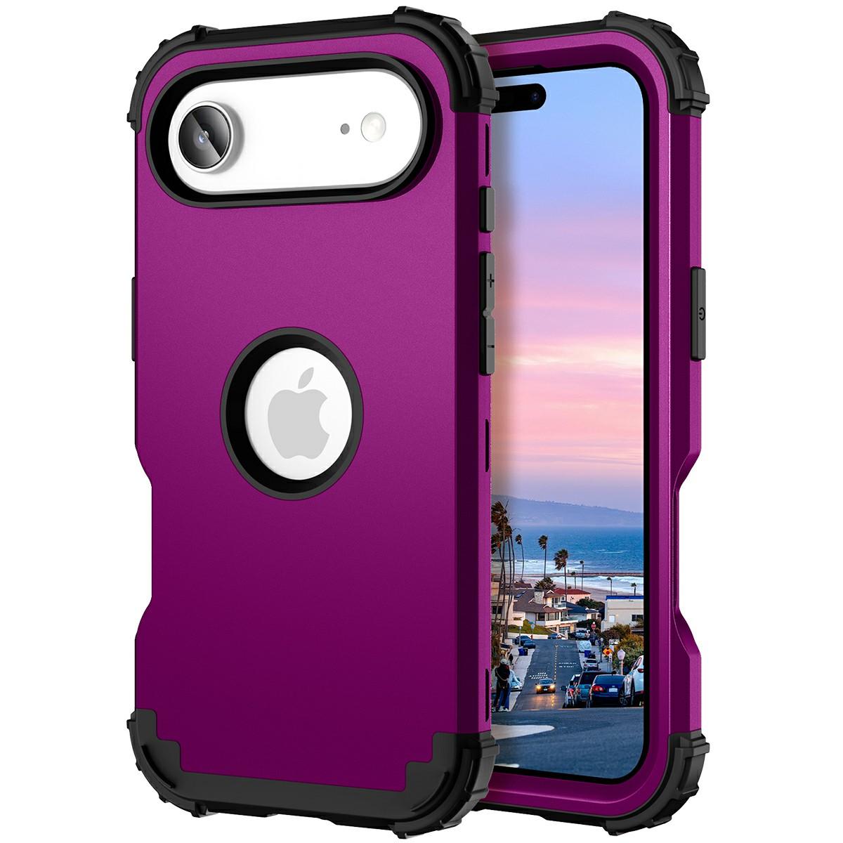 L-Style For iPhone Air Case Shockproof PC + TPU Phone Back Cover E