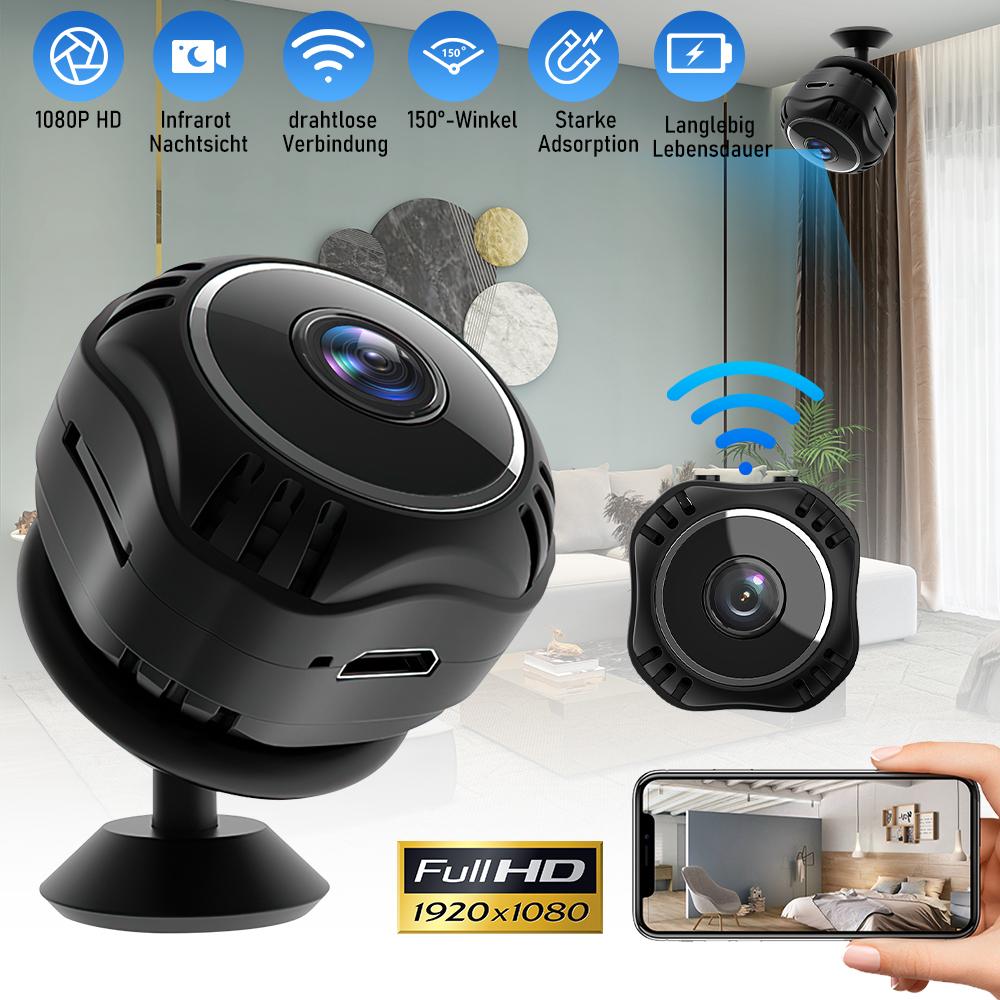 Mini Camera WiFi HD 1080P IP Night Vision Audio Video Camcorder Home Baby Monitor Indoor Safety Security Smart Surveillance