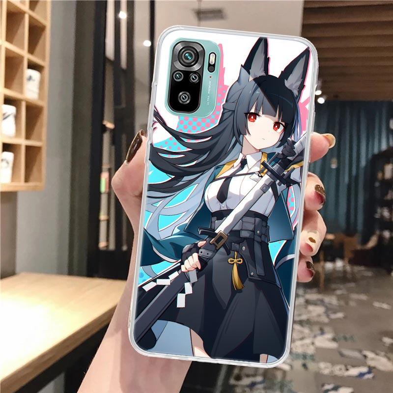 Hoshimi Miyabi Zenless Zone Zero ZZZ Silicon Phone Case For Xiaomi Redmi Note 14 13 12 12S 11 Pro Plus 11S 10 10S 11T 11E 4G 5G