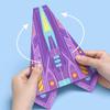 Montessori Airplane Origami Set Art Learning Versatile Paper Aircraft Toy  Parent-child interaction