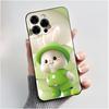 Phone Cases For Doogee Note 58 Note58 Pro Case Luxury Cute Love Rabbit Cartoon Funny Cover Black Soft Silicone Protective Casing