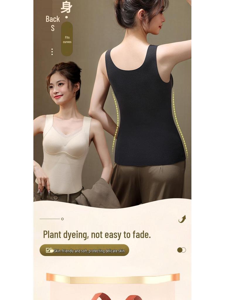 Damen Thermo-Weste mit integrierten BH-Cups