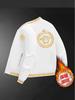 Trendy Men's Embroidered Fashion Jacket - Light Luxury Spring/Autumn Baseball Jacket for Middle-Aged and Young Men