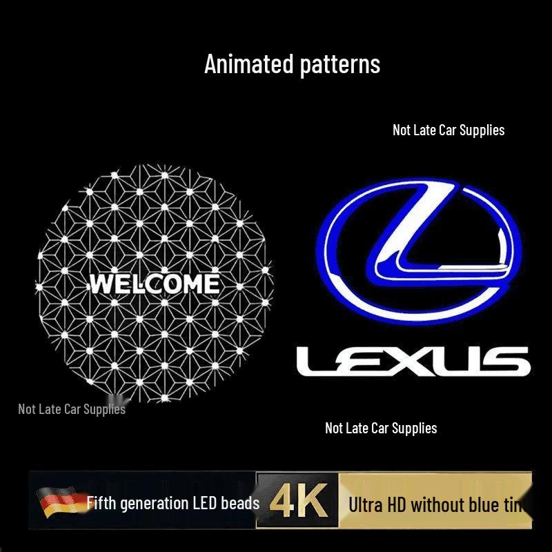Lexus ES Dynamic Edition Welcome Door Lights for ES200, 300h, RX, IS, LS, UX, LM Models