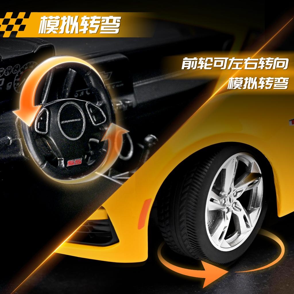 1:18 Chevrolet Camaro RS Supercar Legierung Metall Druckguss Modellauto Heimdekoration Und Sammlerstücke Hobby Display Ornamente Feiertag