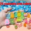 5/20/40pcs Luminous Animal Blind Bag Mini Blind Box Toys Cute Simulation Animal Model Kids Gifts Surprise Blind Bag Random