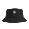 Pink Lotus Flower Yoga Breathe Meditation Yoga Lover Bucket Hat Summer Vintage FisherUnisex Hats For Unisex Women Personality Caps