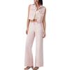 Levis SS25 Casual Slim Fit Short Denim Vest Women Vests Pink A7437-0005