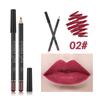 VIBELY Matte Lip Liner Pencil Waterproof Long-Lasting Smudge-Proof Precise Lip Definer Multiple Shades Single