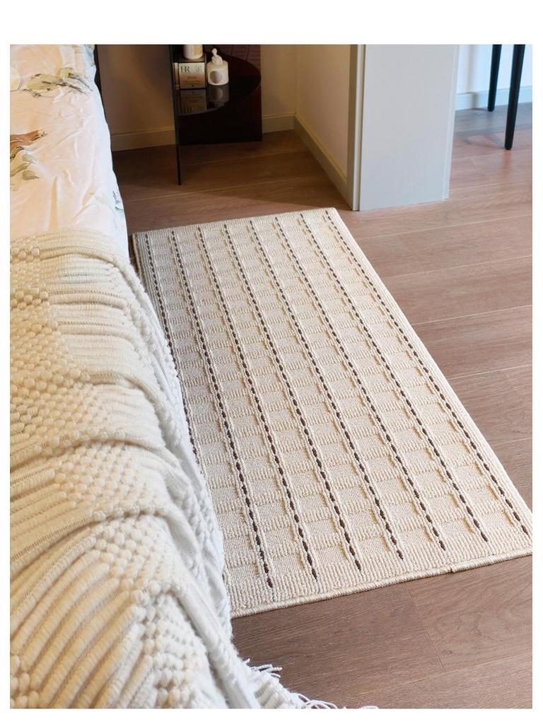 2025 Cream Luxury Entrance Mat for Bedroom, Sofa, or Coffee Table