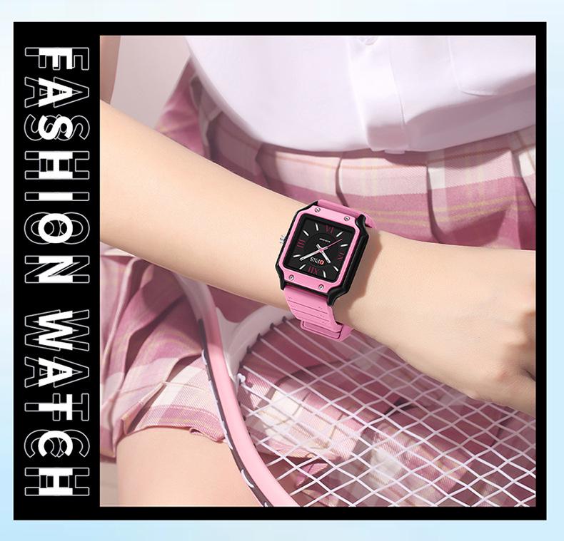 OFNS Quartz Student Watch: Waterproof, Luminous Alloy for Exams