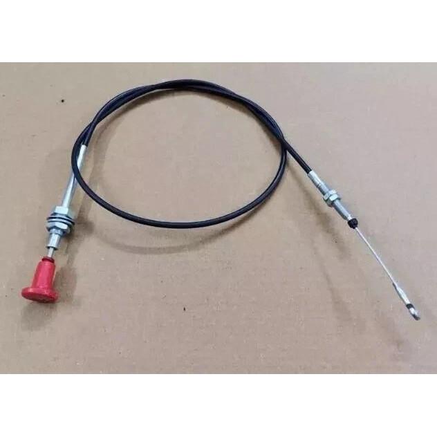 Ziehen zum Stoppen Choke-Kabel Buchse mit Kugelende Passend für Mahindra Traktor