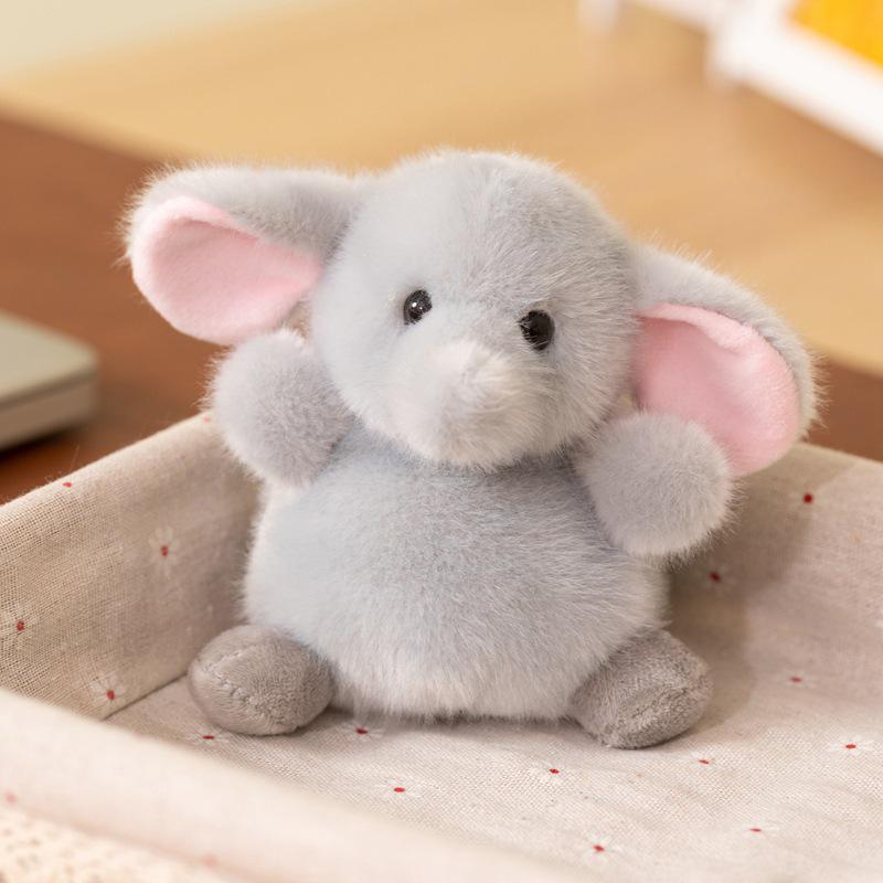 Adorable Animal Plush Toys: Bean Bag Figurine Keychains, Pendant Ornaments, and Table Companions