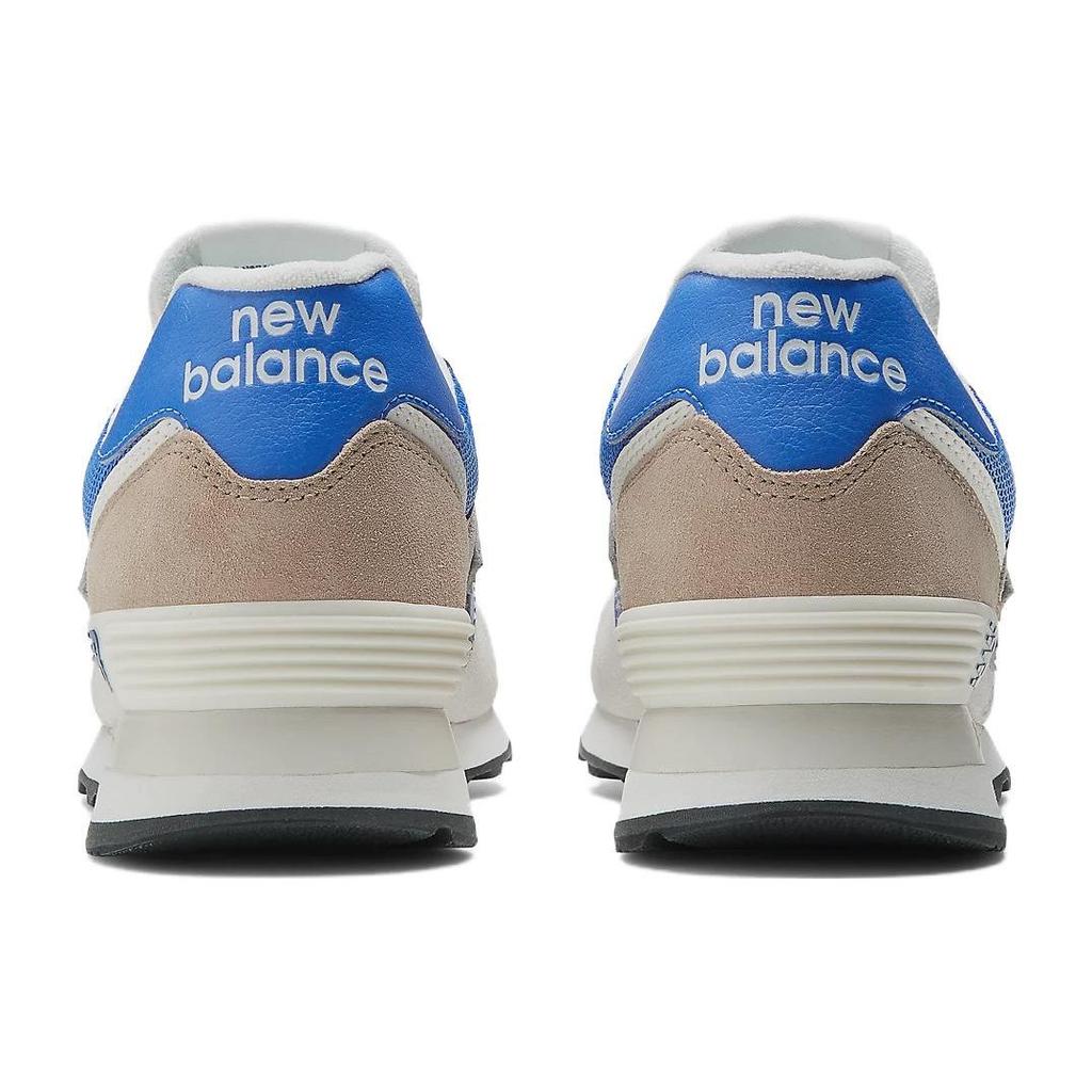 New Balance 574 Off White Blue Unisex Sneakers Cream U574UY2