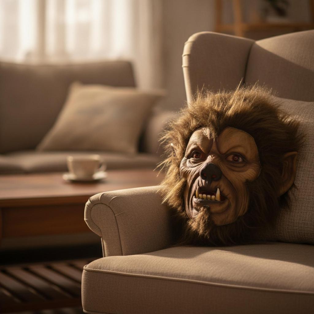 Ape Mask Oversized Monkey Scary for Costume Parties, Pranks