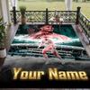 Individualus tekstas Spausdinamas kilimas Cristiano Ronaldo Neslystantis grindų kilimas Namų kambario dekoravimui