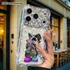 Phone Case: 2D Flat Suitable for iPhone 18 17 16 15 14 13 Pro, Transparent Four Corner Protective Case, Monster Cat, Christmas and Halloween Gifts
