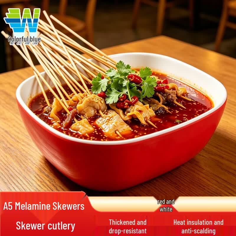 A5 Melamine Deep Round Serving Bowls
