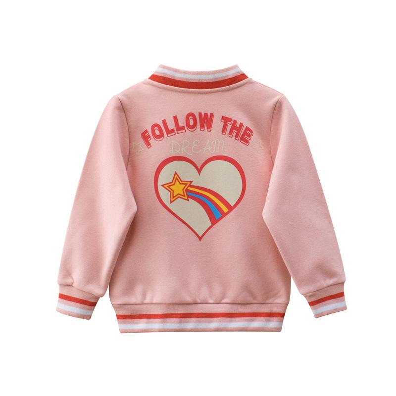Mode Mädchen Fleece Gepolsterte Mantel Baby Top Kinder Einfarbig Strickjacke Hohe Qualität