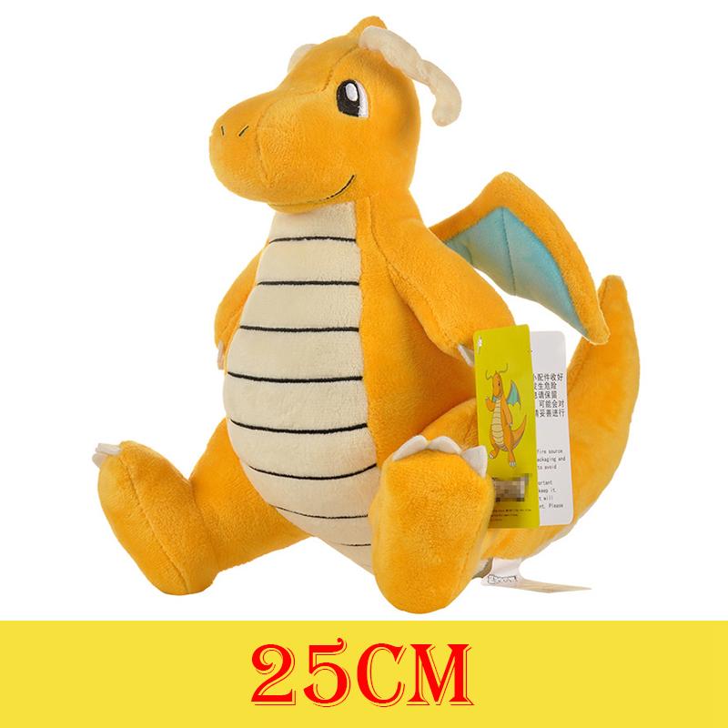 HQ Gengar Plush Toys Pikachu Stuffed Doll For Kids Charmander Bulbasaur Squirtle Psyduck Eevee Snorlax Lapras Xmas Gift